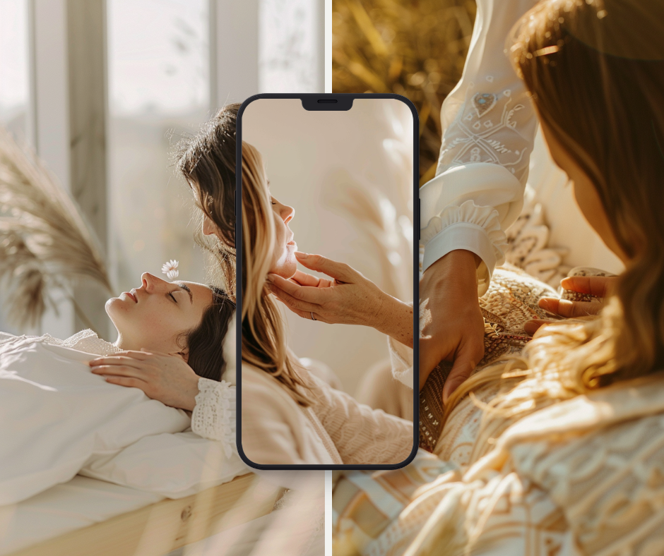 Energy Healing Aesthetic Stock AI Images