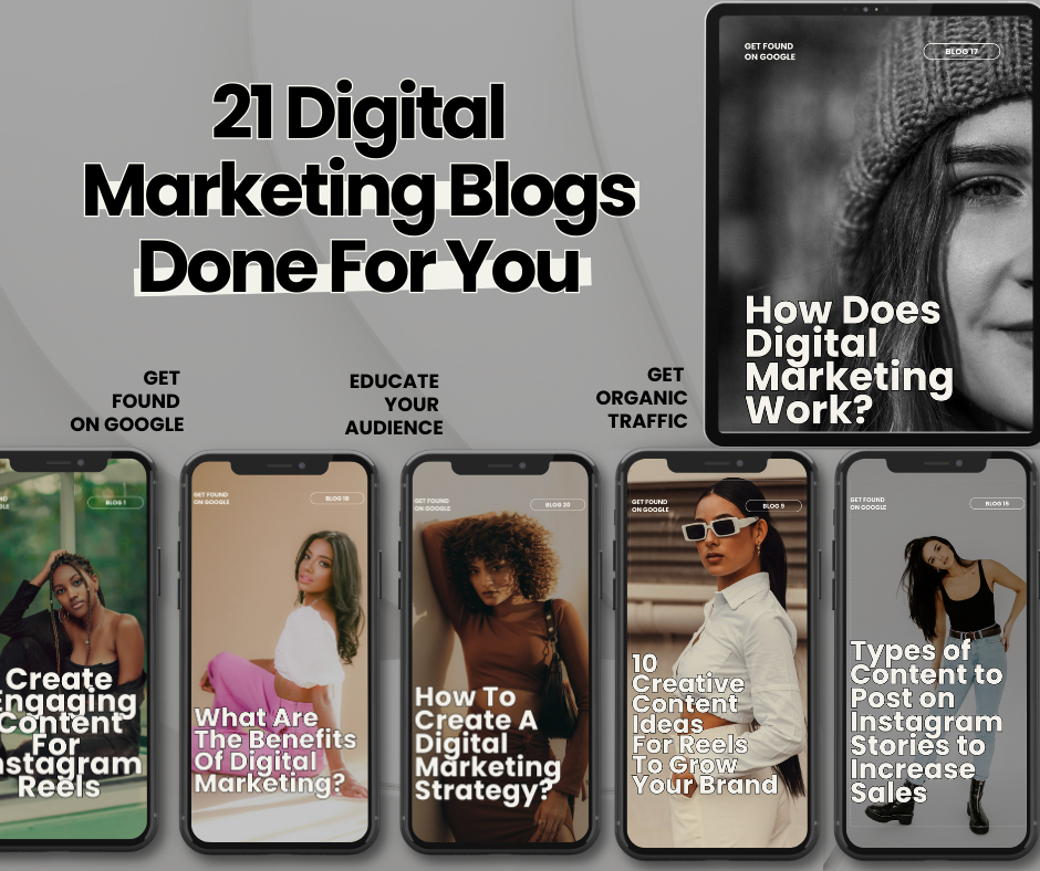 21 Marketing Blog Articles Done-For-You