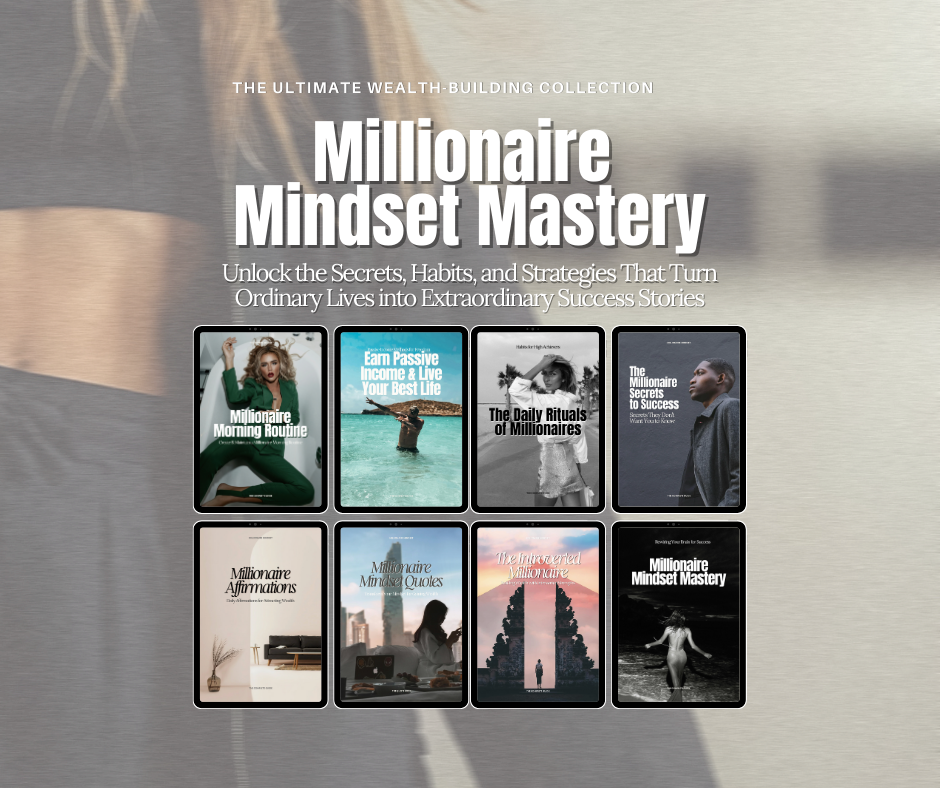 Millionaire Mindset by Compass Point Digital, an inspirational guide that explores the habits, strategies, and mindset shifts necessary to achieve financial success and build a wealth-oriented lifestyle.