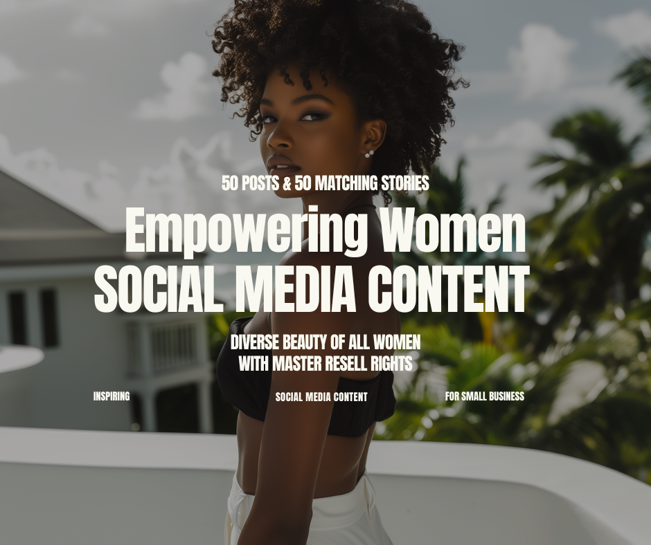 Empowering Women Social Media Content Pack