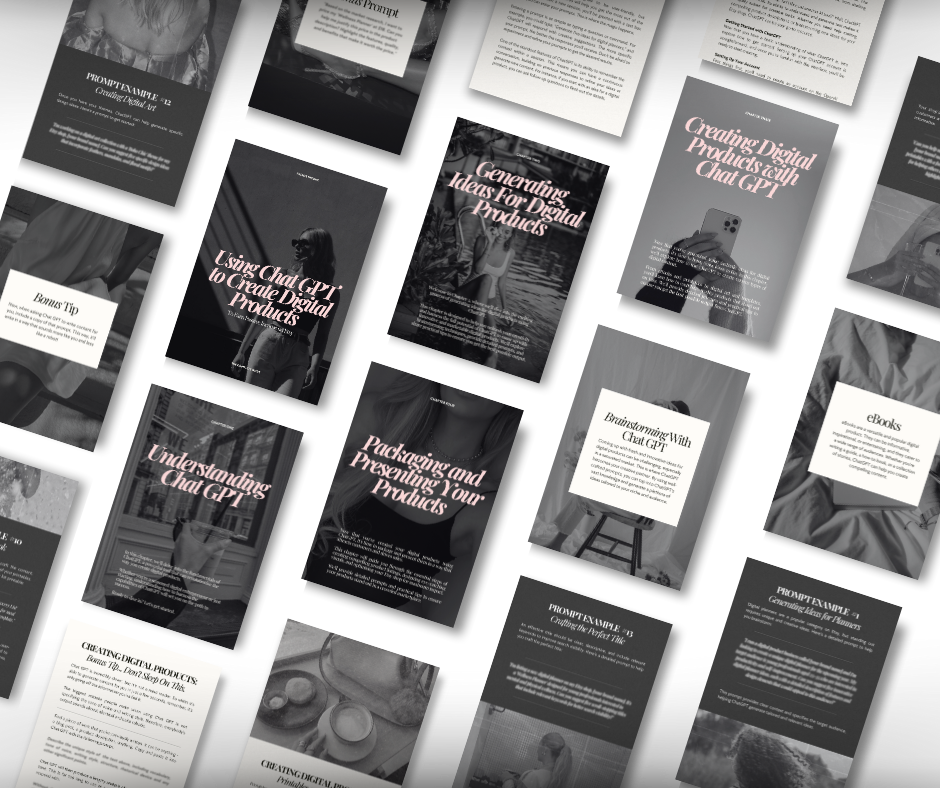 Using Chatgpt To Create Digital Products