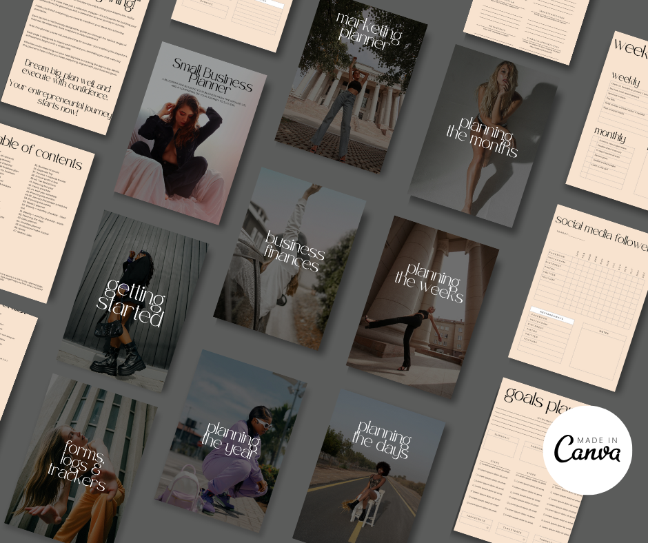 Small Business Blueprint Planner: Organize, Strategize, and Succeed in Your Business