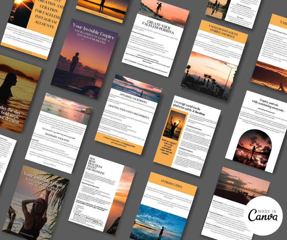 Your Invisible Empire eBook: Your Complete Guide to a Faceless Brand