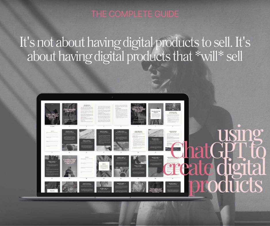 Using Chatgpt To Create Digital Products