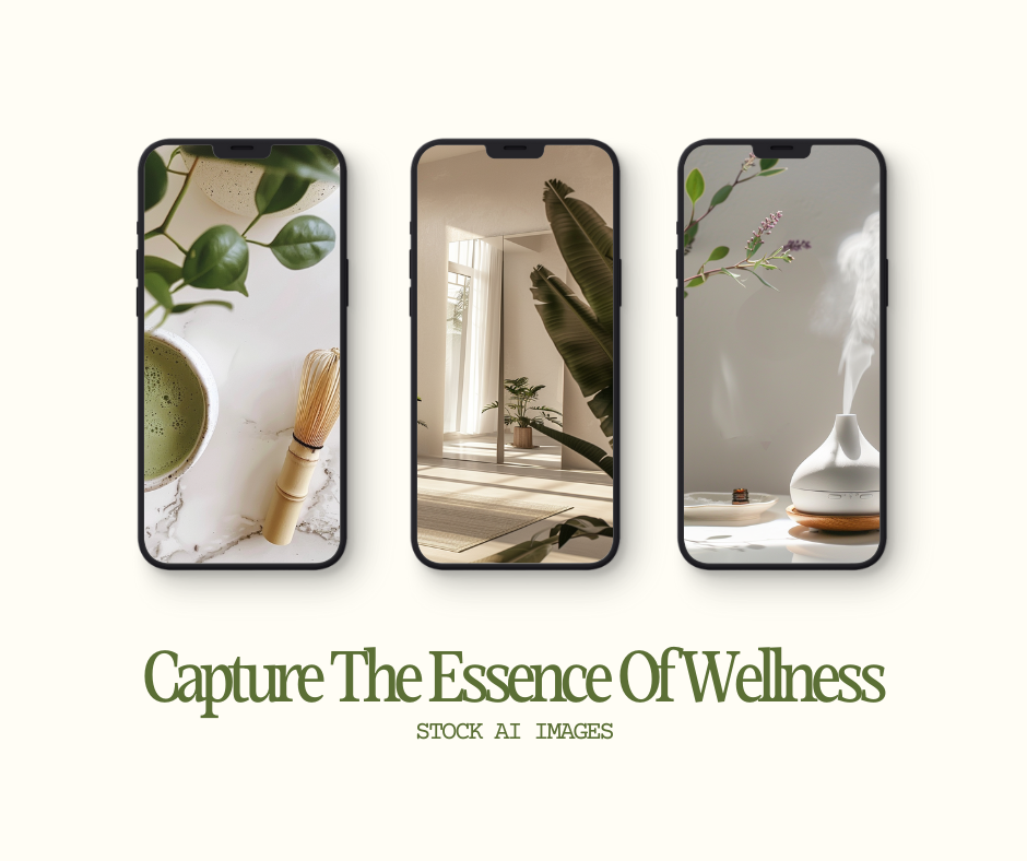 100 Health and Wellness AI Stock Images