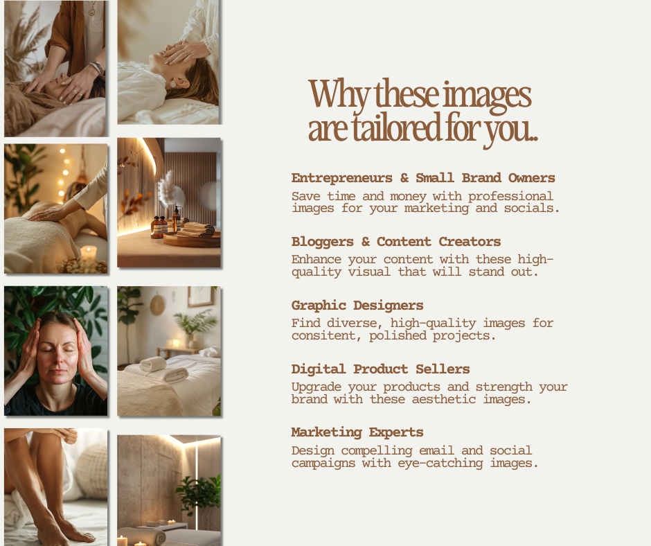 Energy Healing Aesthetic Stock AI Images