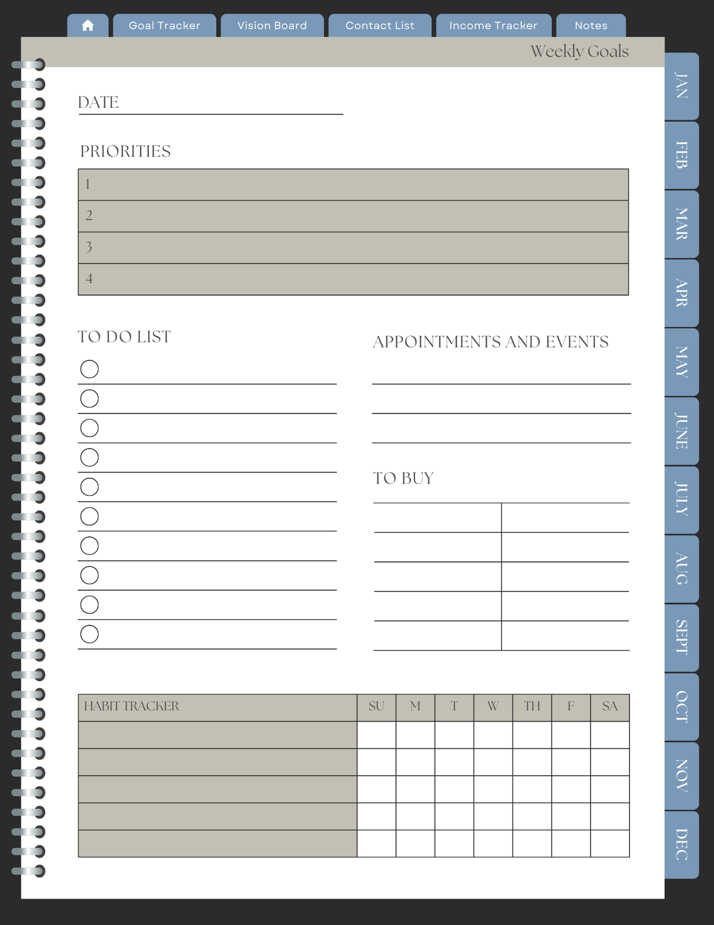 1970 Plymouth HEMI Cuda 2025 Digital Planner