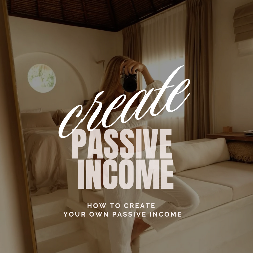 How to Create Passive Income