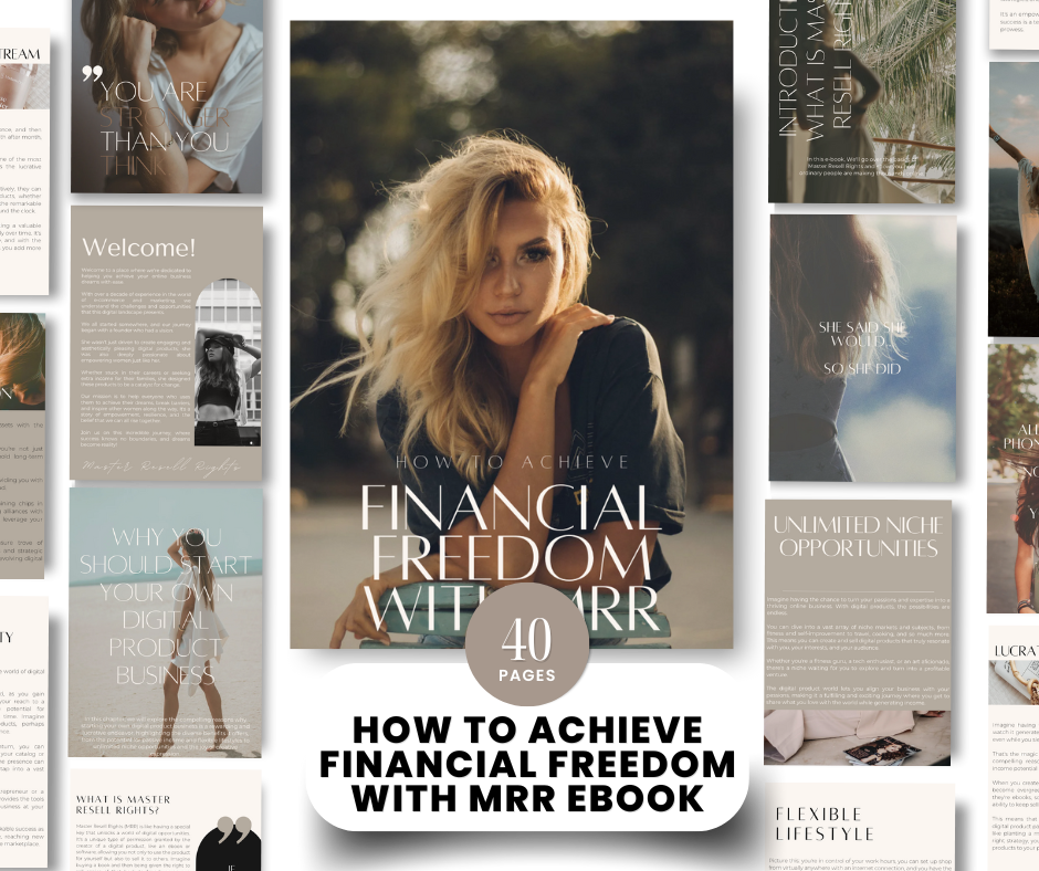 How to Achieve Financial Freedom Ebook