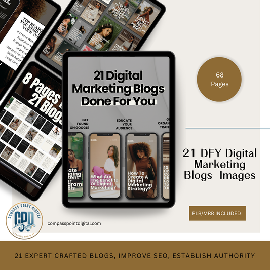 21 Marketing Blog Articles  Done-For-You