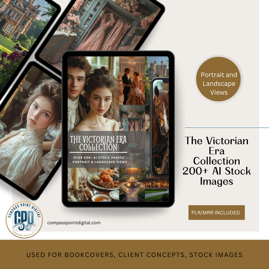 The Victorian Era Collection - 200+ AI Stock Image Collection